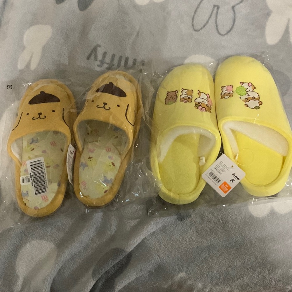 Sanrio room slippers soft 1 pairs